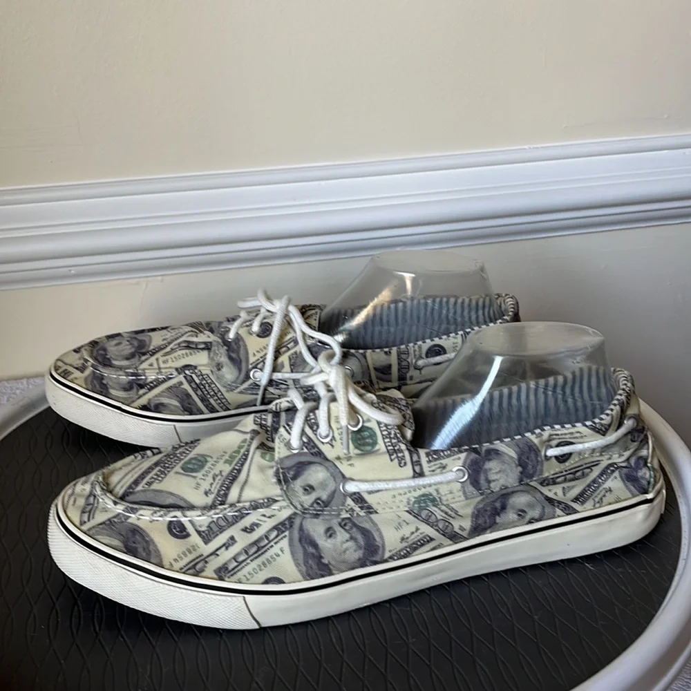 J75 Jump Pursuit Benjamin's Canvas Boat Shoe Mens Size 13